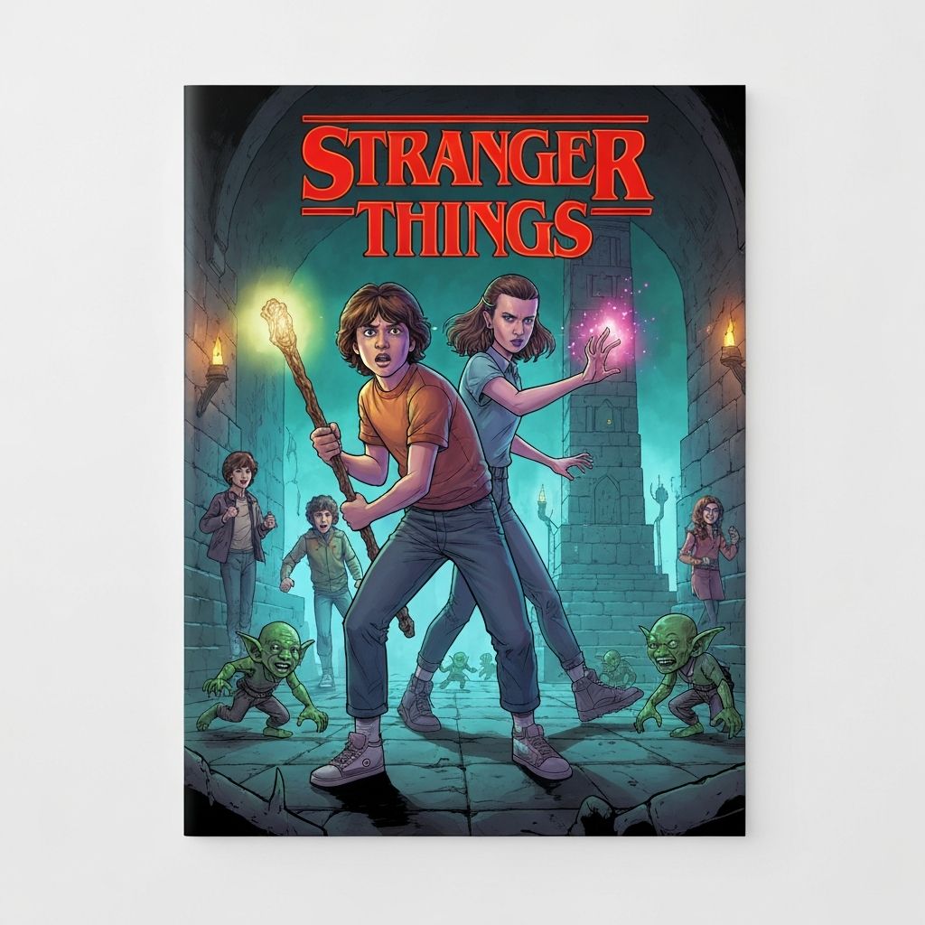 Stranger Things E Dungeons & Dragons